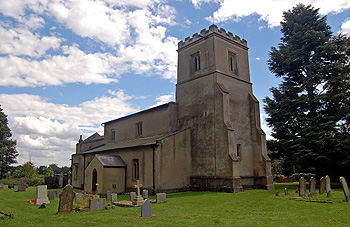 The church from the north-west August 2007